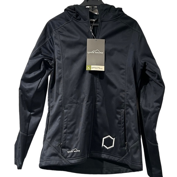 EDDIE BAUER WOMENS TRAIL SOFT SHELL JACKET-Small - Picture 1 of 6